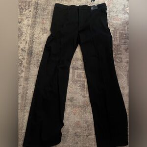 Express Black High Rise Trousers